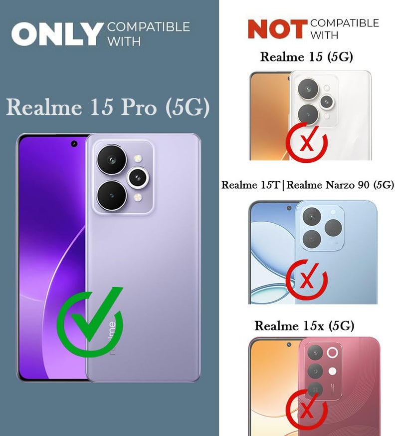 Jkobi Back Case Cover for Realme 15 Pro (Dual Color Matte Finish | Full Camera Protection | Sleek and Professional) - Image 4