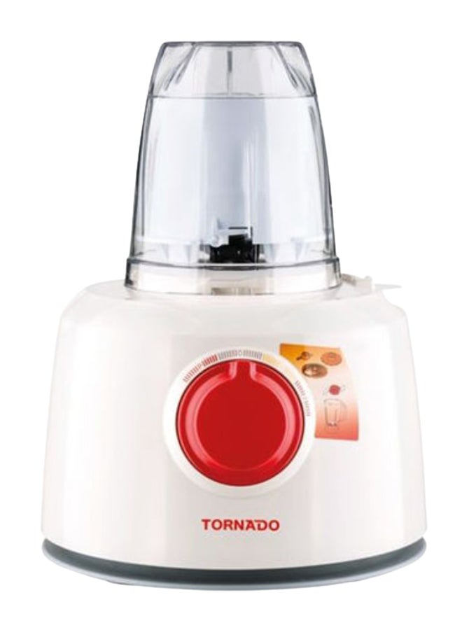 TORNADO Food Processor 1.2 Liter Bowl, 1 Liter Blender, 1000 W TFP-1000CC White - Image 5