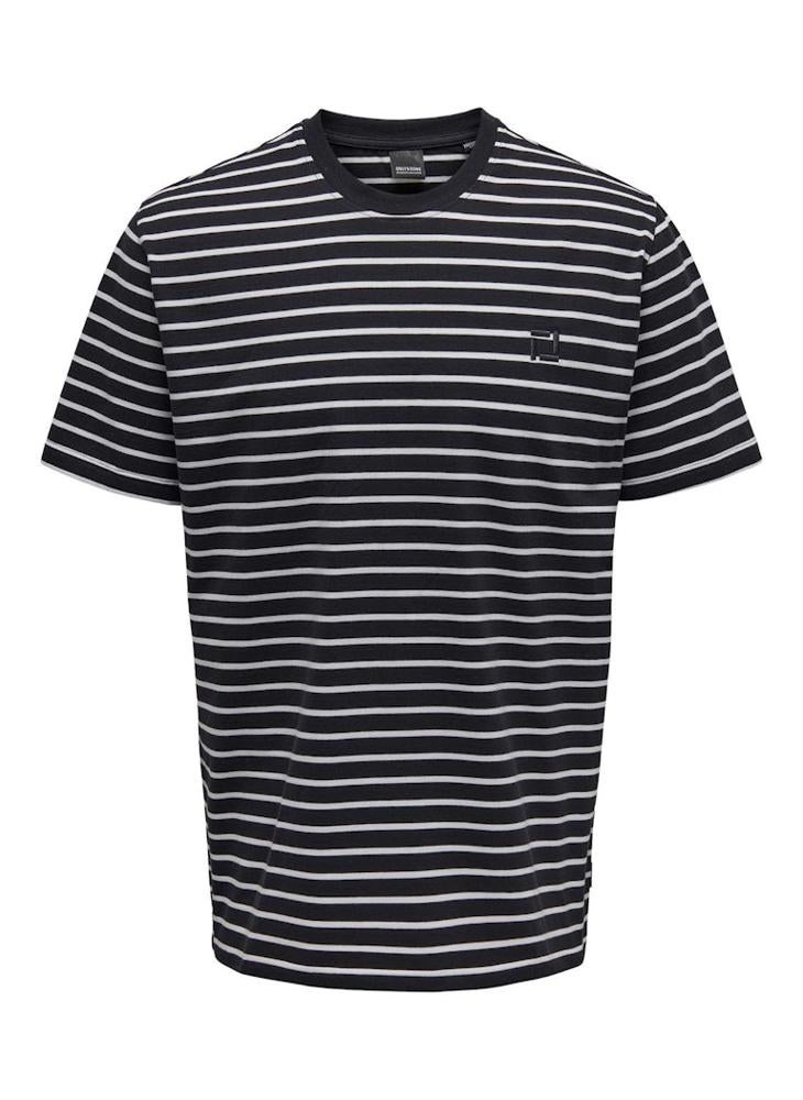 Onshenry Stripe Crew Neck T-Shirt