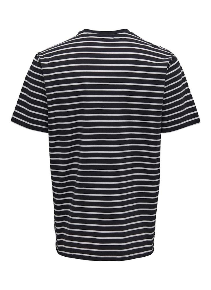 Onshenry Stripe Crew Neck T-Shirt