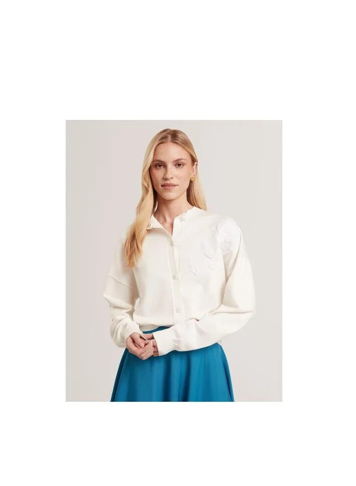 Ted Baker Organza Applique Cardigan