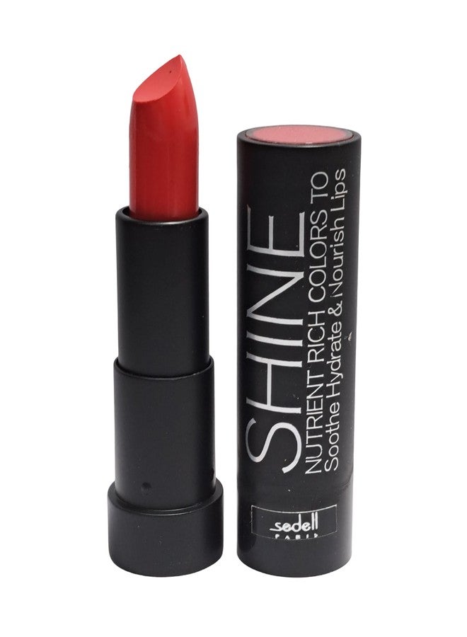 سيديل أحمر شفاه كريمي مطفي يدوم طويلاً من سيديل باريس شاين، غني بالألوان المغذية لتهدئة وترطيب وتغذية الشفاه، 3.8 غرام - Image 1