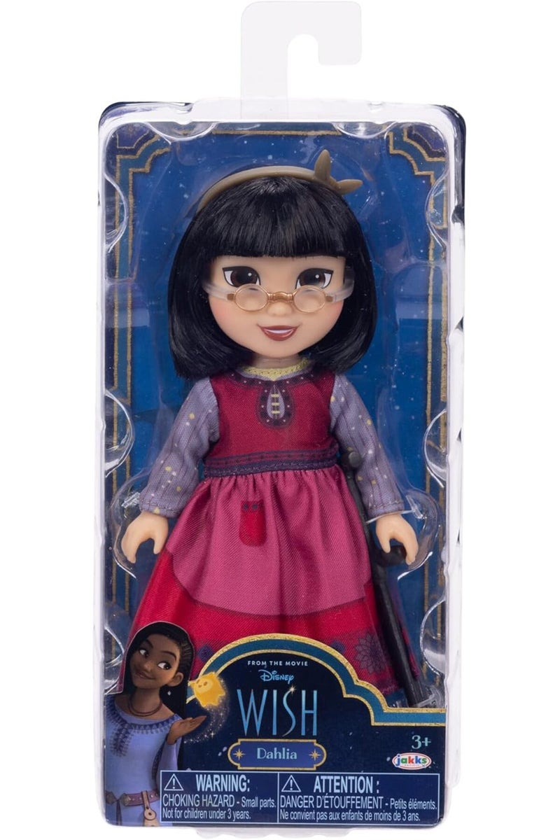 Jakks Pacific Disney Wish Doll Petite Dhalia 15cm - Image 5