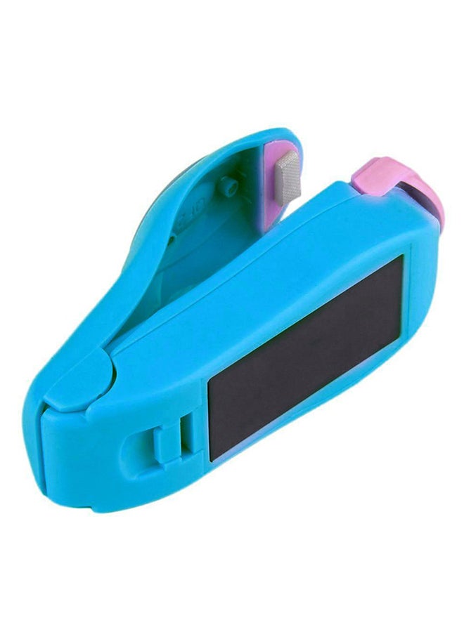 Mini Portable Plastic Bag Sealer Blue 10x3.5x4cm  - Image 2