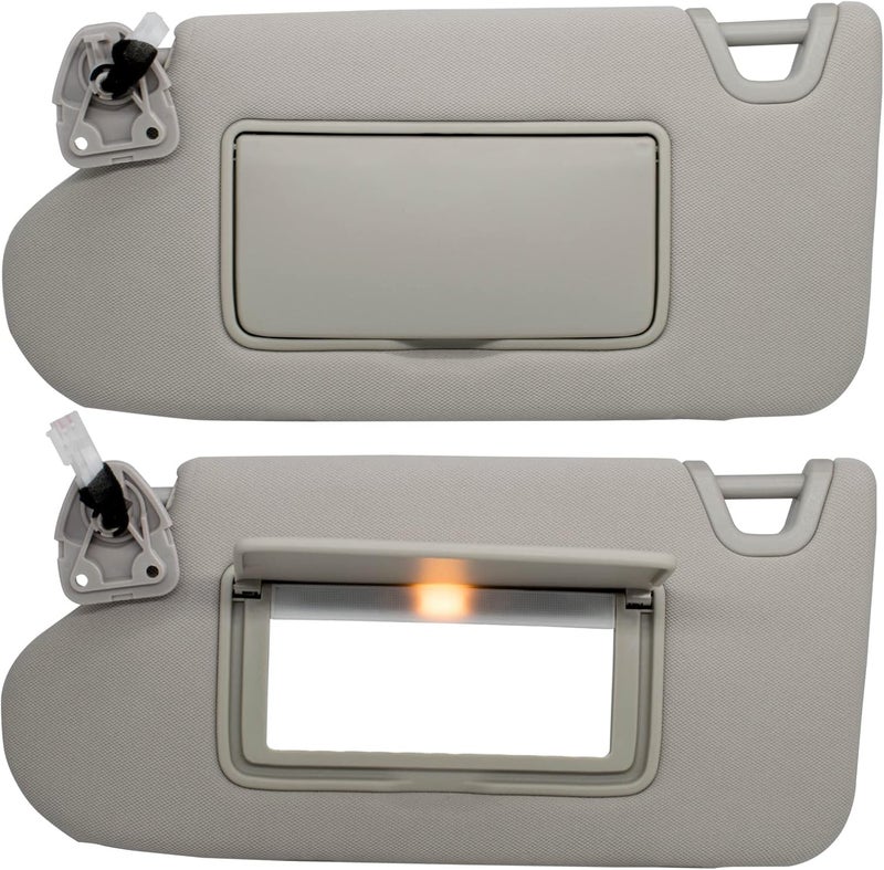 Cost effective fine quality NHILES Left Driver Side Sun Visor Fit for Nissan Altima 2013 2014 2015 2016 2017 2018 with Light Switch 96401-3TA2A Single & bulk use compatible - Image 5