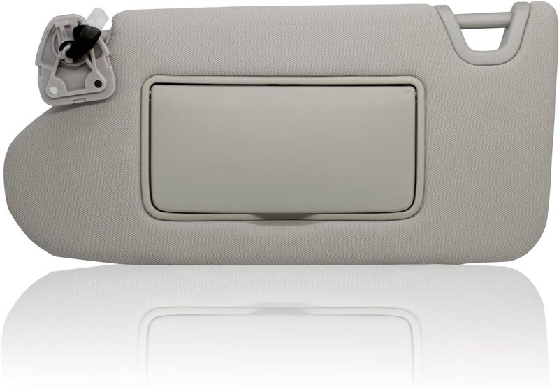 Cost effective fine quality NHILES Left Driver Side Sun Visor Fit for Nissan Altima 2013 2014 2015 2016 2017 2018 with Light Switch 96401-3TA2A Single & bulk use compatible - Image 1
