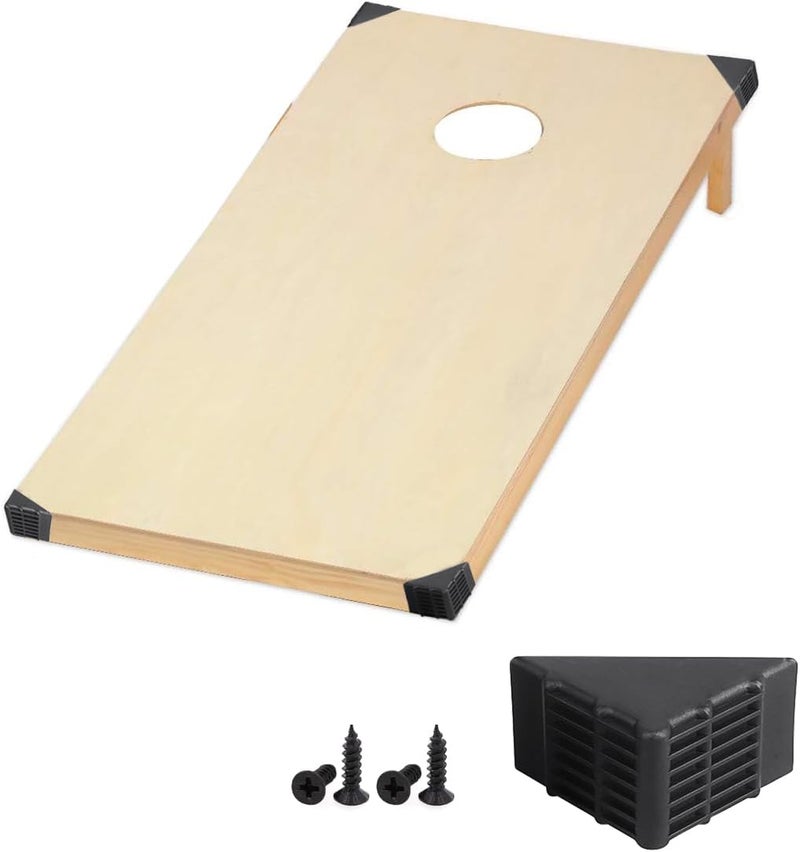 DBlosp Cornhole Corner Protector Suitable for Between 4 x 2 or 3 x 2 ft Game BoardsCornhole Board Wraps to Prevent Cornhole Boards Damage 10 pcs - Image 2