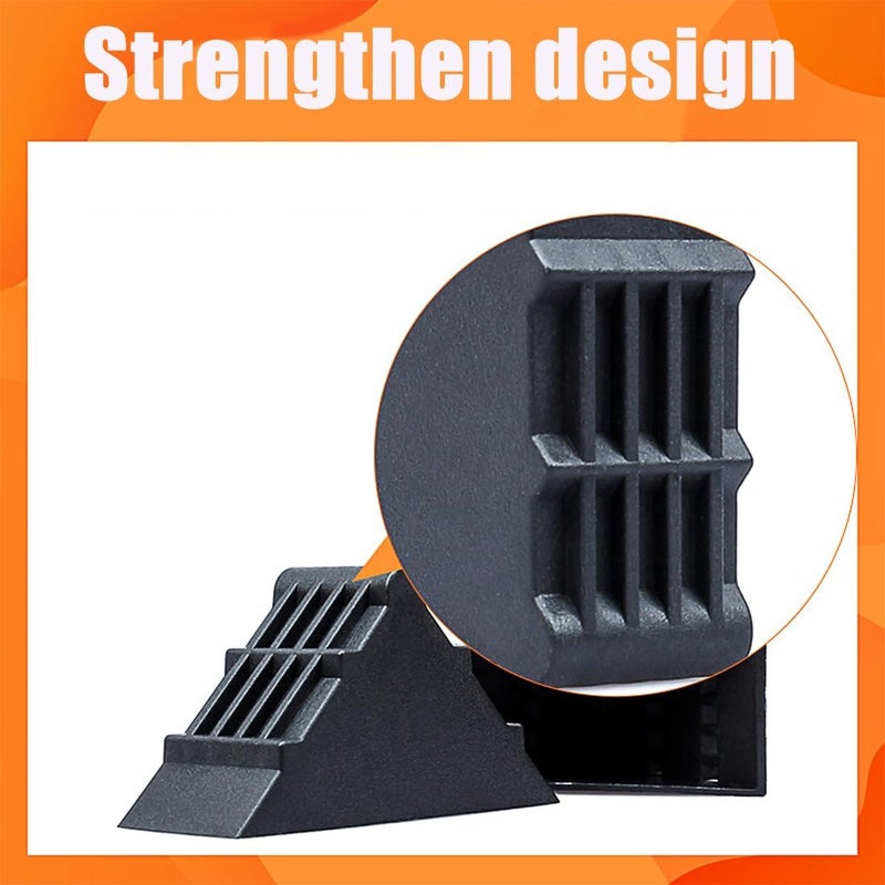 DBlosp Cornhole Corner Protector Suitable for Between 4 x 2 or 3 x 2 ft Game BoardsCornhole Board Wraps to Prevent Cornhole Boards Damage 10 pcs - Image 3