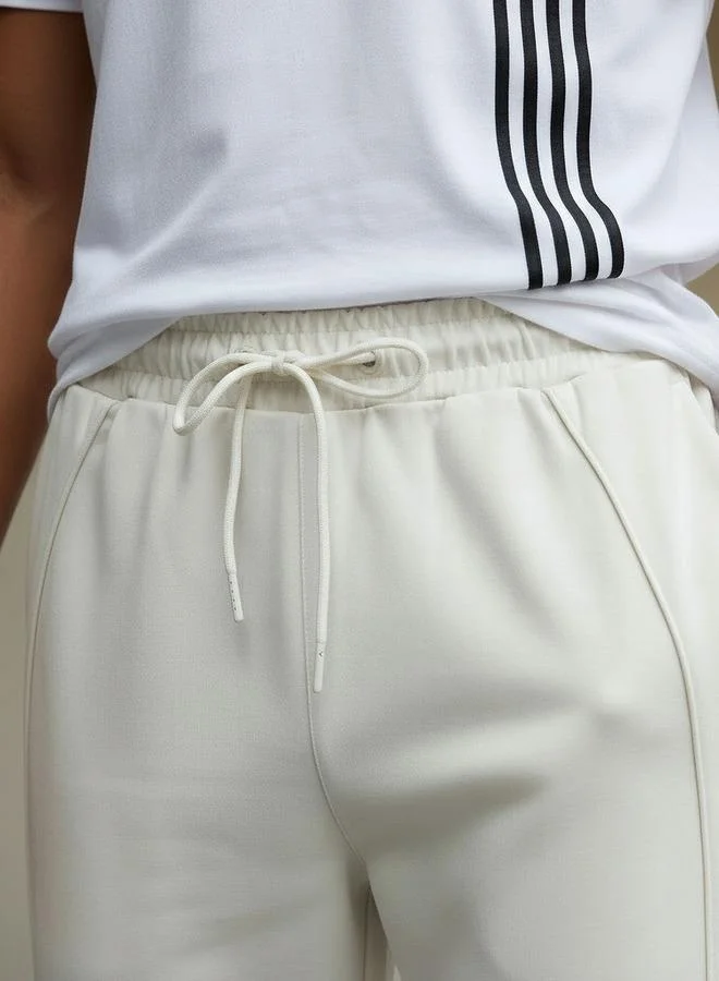 Kappa WHITE Kappa Men Drawstring Waist Joggers for Men | Best Price UAE