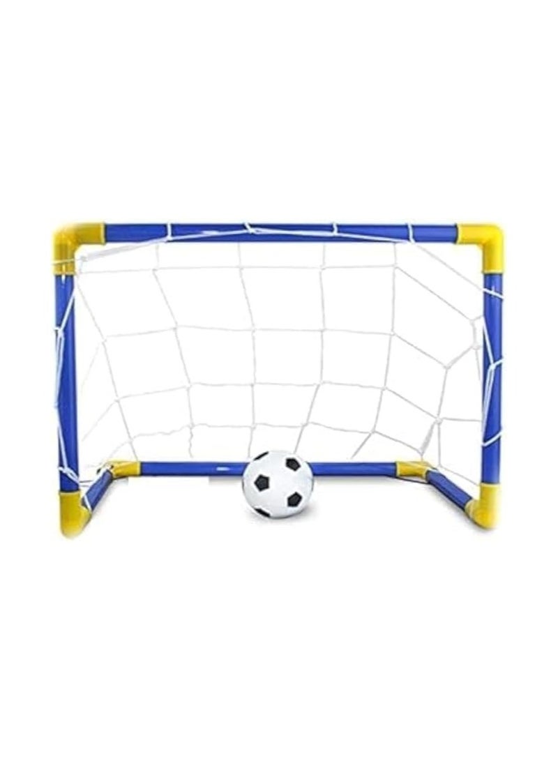 Generic Soccer Goal Net for Kids Toddlers Indoor Outdoor Backyard Includes Goal with Net Mini Soccer ball Hand Pump - Size : 53X32X38  - Image 5