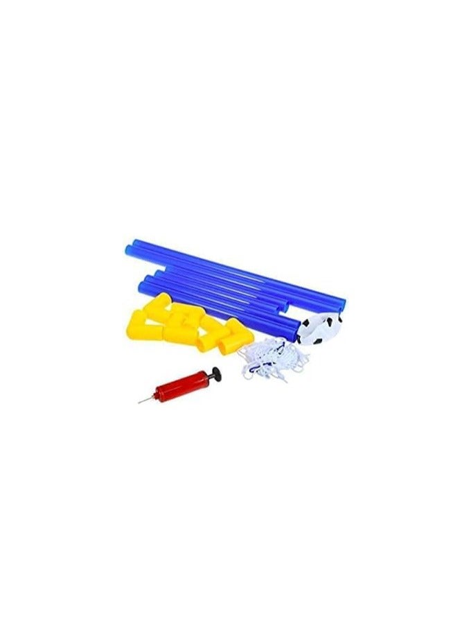 Generic Soccer Goal Net for Kids Toddlers Indoor Outdoor Backyard Includes Goal with Net Mini Soccer ball Hand Pump - Size : 53X32X38  - Image 3