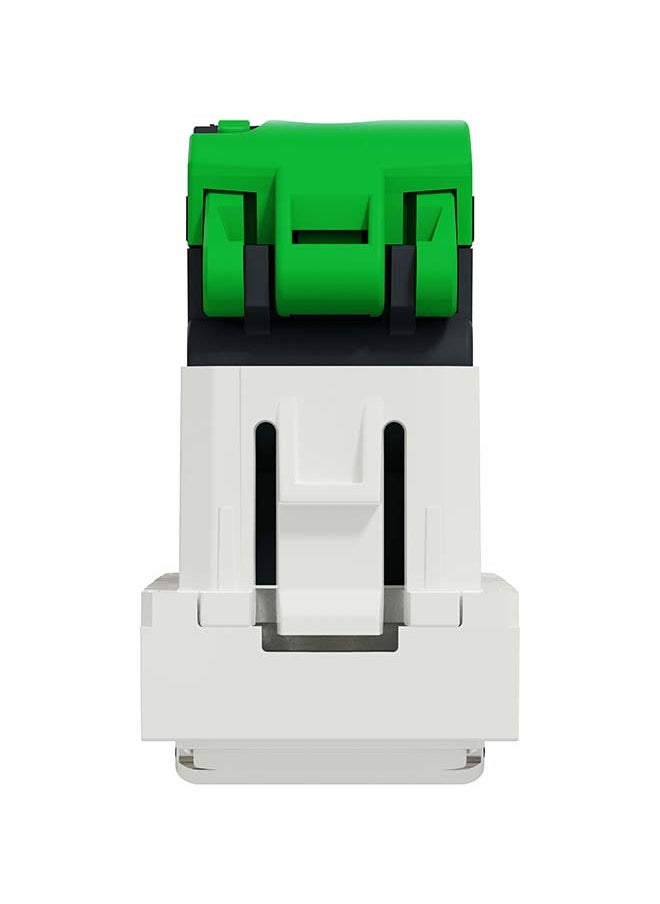Schneider Electric - Schneider Electric Data Socket, New Unica, Mechanism, Rj45, U/Utp, Straight, Click, Shuttered, White - Image 1