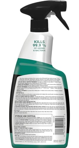 Weiman Disinfectant Granite Cleaner and Polish With Microfiber Cloth Safely Clean Disinfect and Shine Granite Marble Soapstone Quartz Quartzite Slate Limestone Corian Laminate Tile Countertop - Image 3
