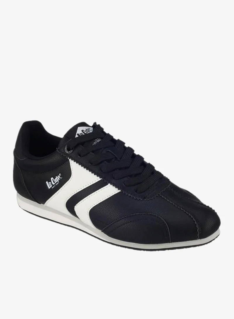 Lee Cooper BLACK Lace-Up Ankle School Sneakers for Women | Best Price UAE