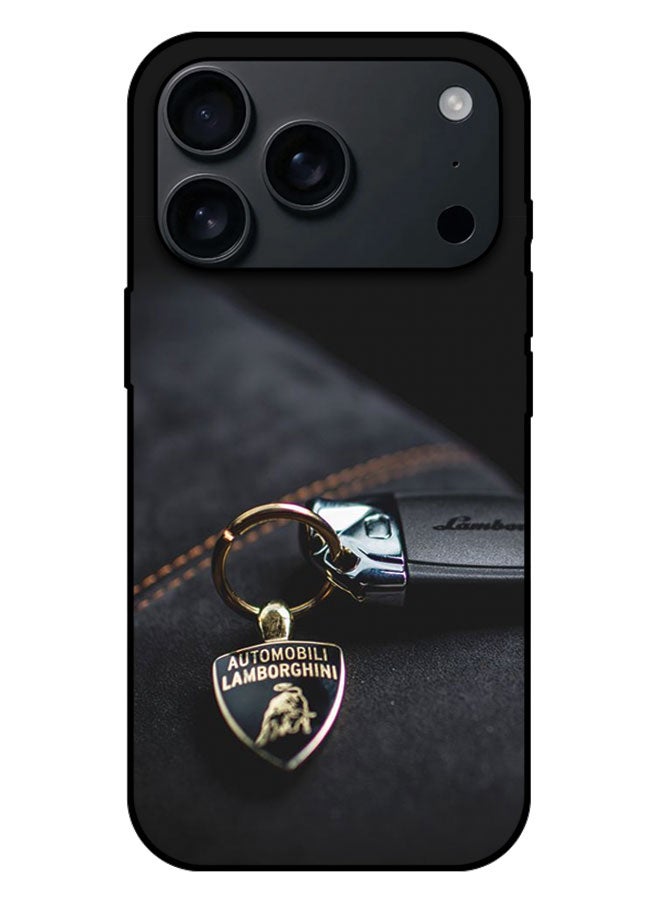 EYE CATCH Printed Protective Case Cover For Apple iPhone 17 Pro Max -  Lamborghini Key Chain
