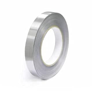 Chavda 50m Home Tile Sticker Waterproof Gap Sealing Tape Strip Adhesive Tile Decoration Floor Tape for Floor and Wall1cm x 50m Silver - Image 1
