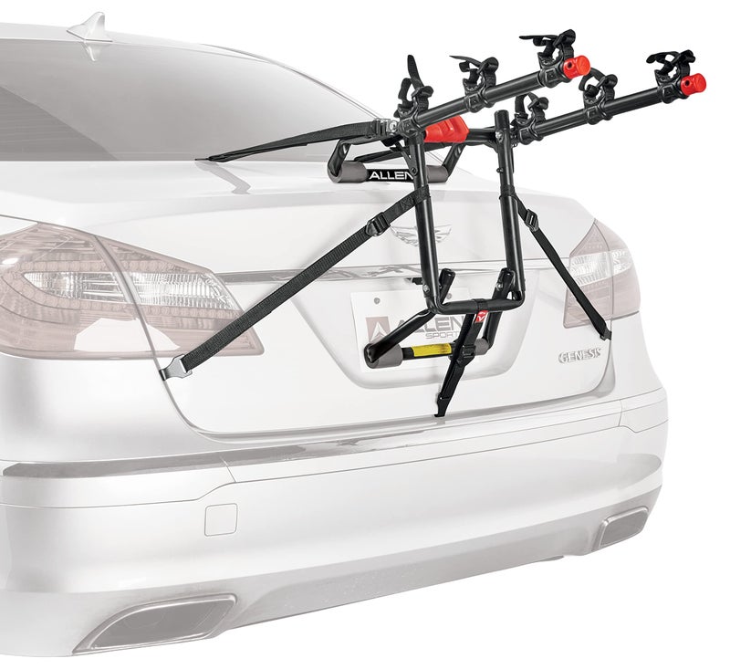 Allen Sports Deluxe 3Bike Trunk Mounted Carrier Model QS3