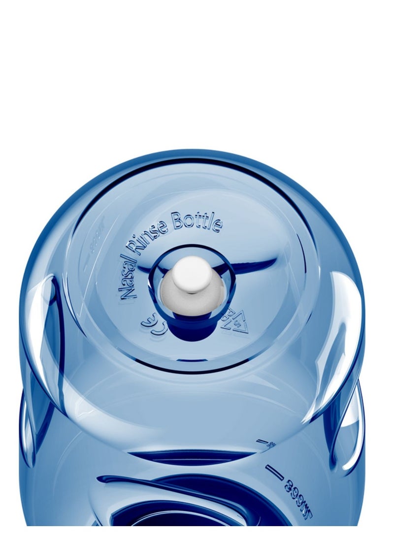 waterpulse Nose Wash Neti Pot Sachets Rinse Nasal Irrigation With Water Pulse Saline Bottle Blue 300ml - Image 4