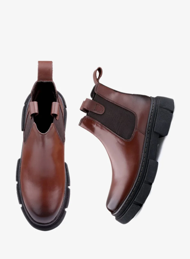 Bacca Bucci Maverick Fashion Chelsea Boots with Lug Sole
