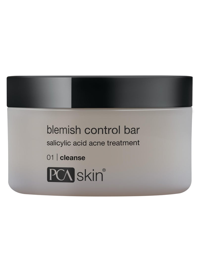 PCA SKIN - PCA SKIN Blemish Control Acne Cleanser Bar with 2% Salicylic Acid, Acne Wash for Face and Body, 3.2 fl oz Jar - Image 1