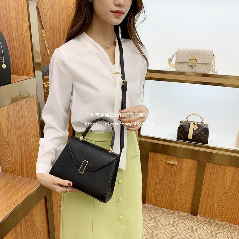 The Story Of Explosions 2024 Rose Liu Yifei'S Red And White Portable Women'S Bag Joker Leather Kelly Bag - Image 5