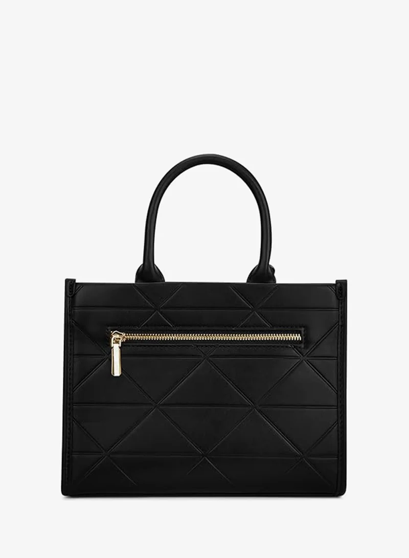 Lavie  Luxe Women's Lisa Large Box Satchel bag (Black) for Women | Best Price UAE