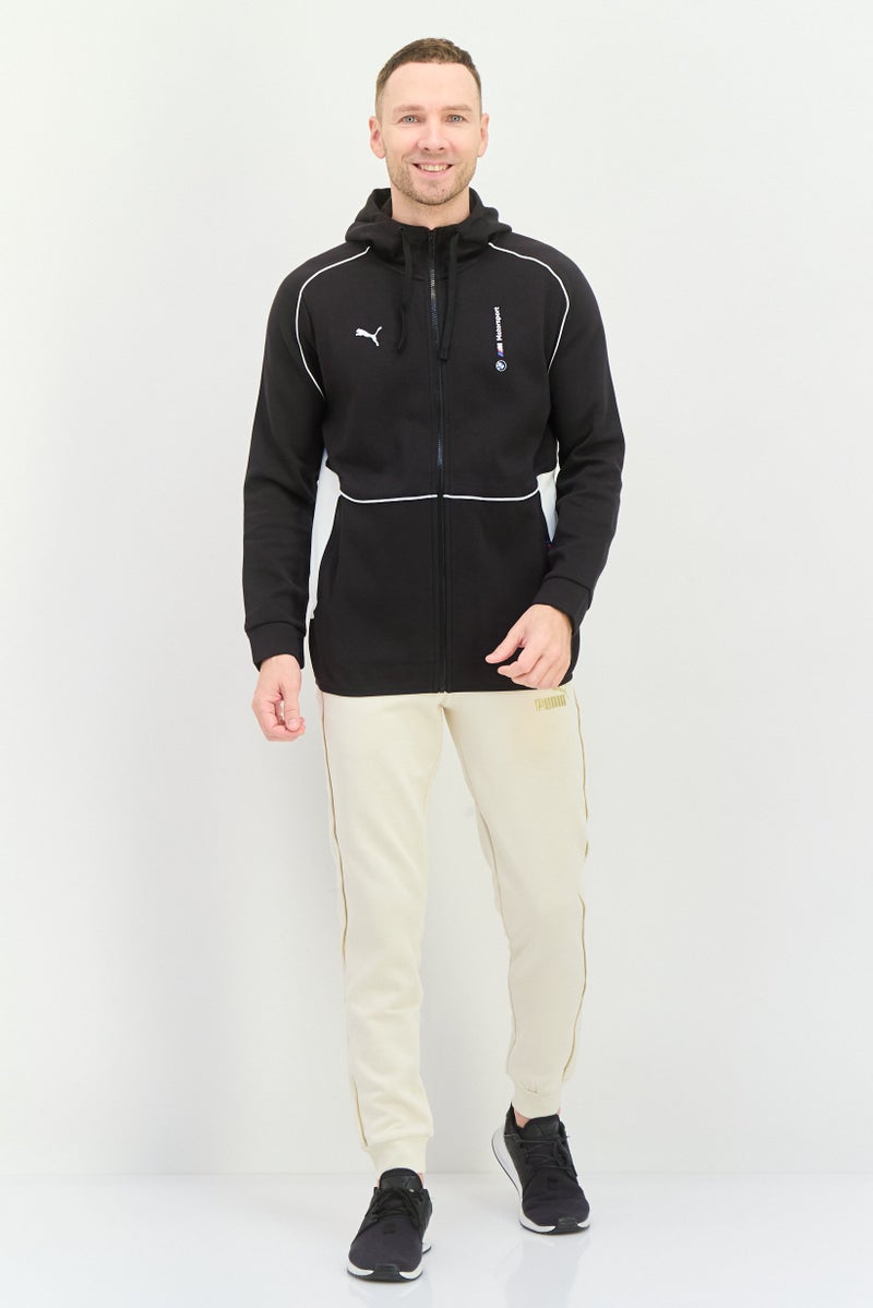 PUMA هودي رياضي خارجي للرجال من بومه وبي إم دبليو موتورسبورت، أسود - Image 2