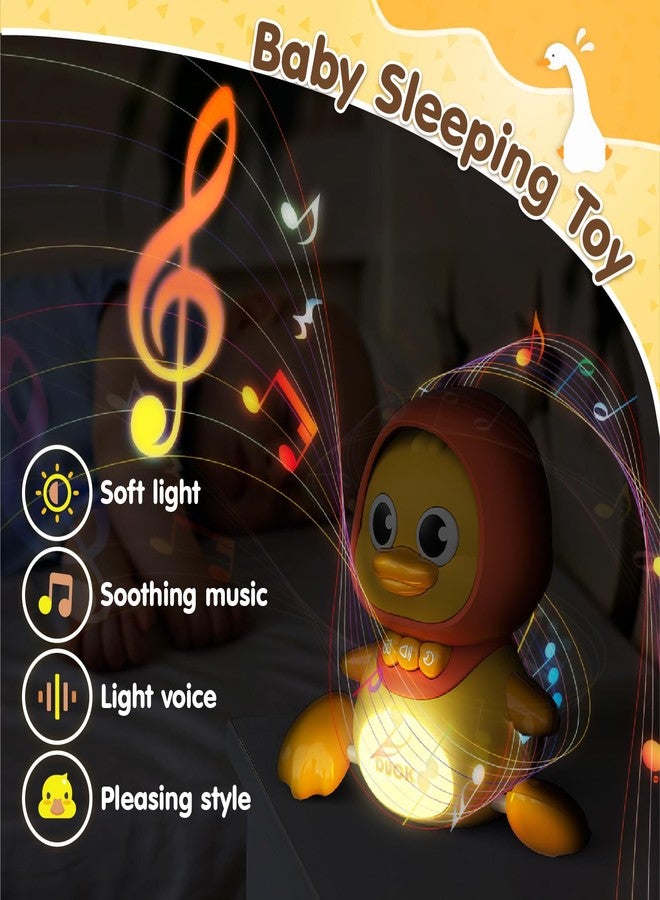 Gofimyee Crawling Duck Musical Toy, Baby Toy for Toddler, Sound Toys for 18+ Months, Early Educational Baby Toys with Light, Includes One Large Duck and Two Ducklings (Batteries Included) - Image 3