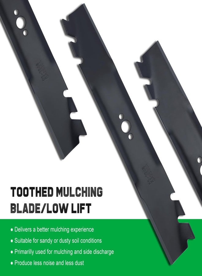 Grasscool Timemaster 30 inch Mower Mulching Blades for Toro 20199 20200 20975 20977 Lawnmower Replace for 20120P 120-9500-03 - Image 3