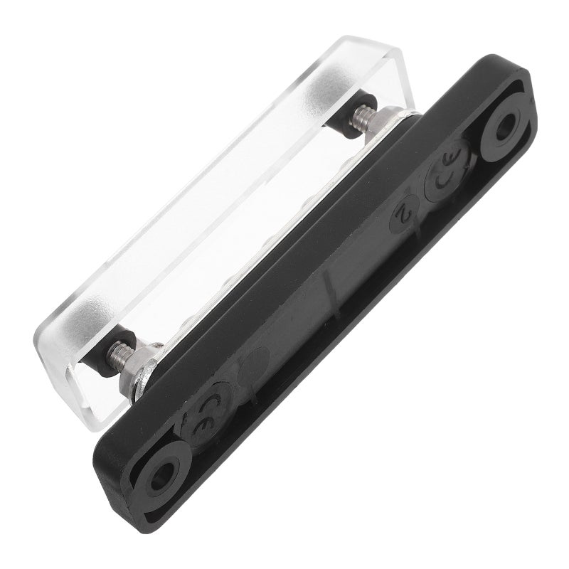 Electrical Terminal Way Marine Battery Terminal Block For Automotive Car Boat and Marine Solar Wiring Black - Image 1