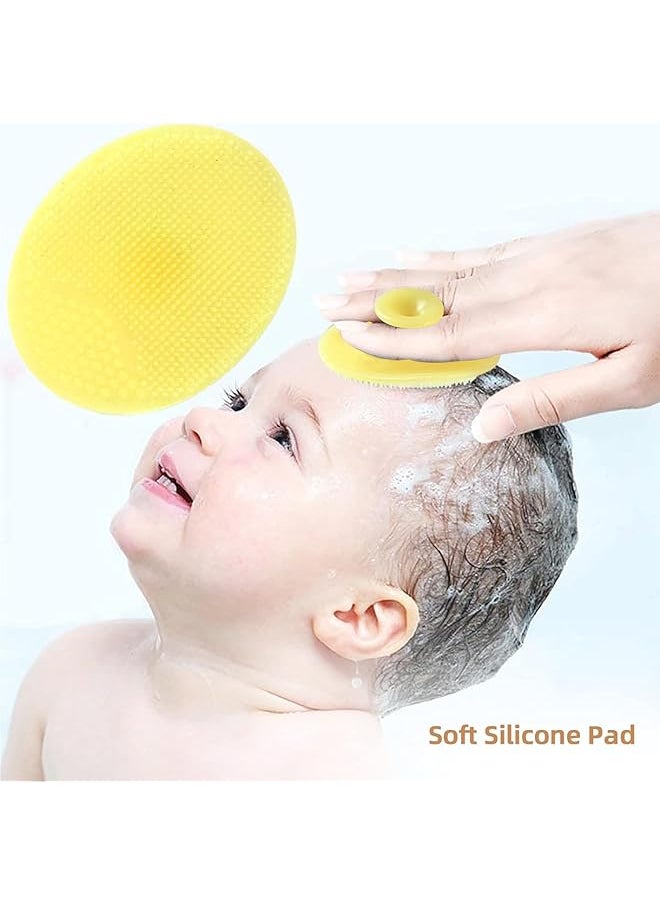 erorex - 4Pcs Baby Hair Brush Set Premium Wooden Soft Bristle And Natural For Newborns And Toddlers - Image 1