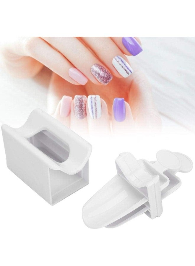 كلاراكو صندوق تخزين، صندوق تخزين بودرة غمس الأظافر، علبة إعادة تدوير بودرة غمس الأظافر مع ملعقة بودرة للاستخدام المنزلي وصالونات الأظافر - Image 1