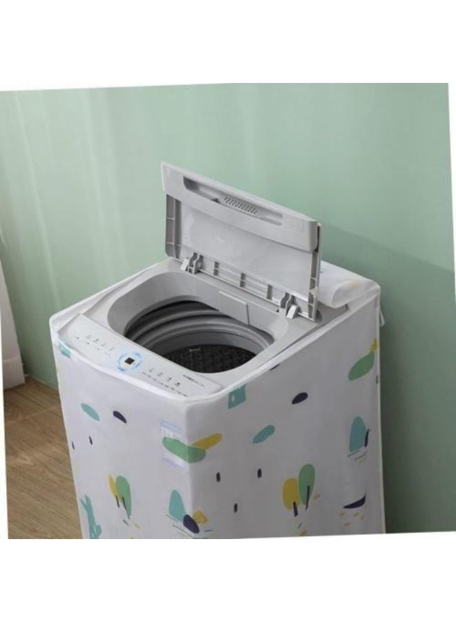 Waterproof Washing Machine Cover for Top Load Washer – Dustproof Zipped Protector - Image 2
