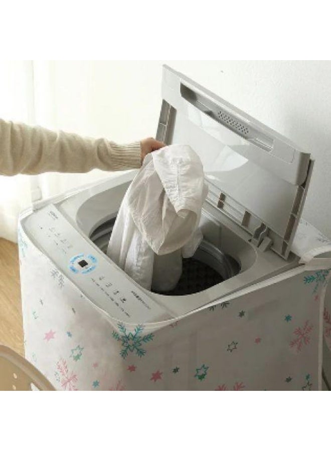 Waterproof Washing Machine Cover for Top Load Washer – Dustproof Zipped Protector - Image 3