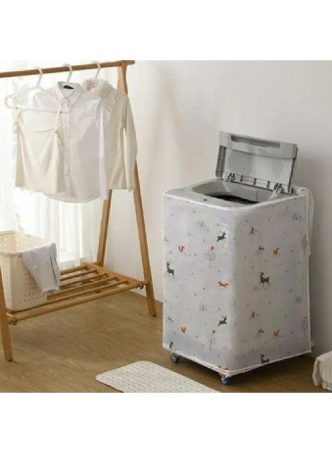 Waterproof Washing Machine Cover for Top Load Washer – Dustproof Zipped Protector - Image 5
