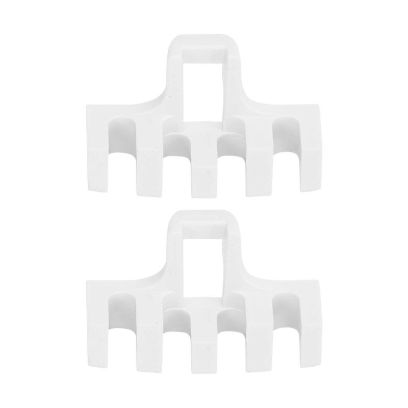 Badminton Stringing Load Spreader White: Pressure-distributing Surface - Racket Break & Movement Prevention, Wire Groove Design Stringing Machine Accessory for Manual Stringing Machine Users - Image 1