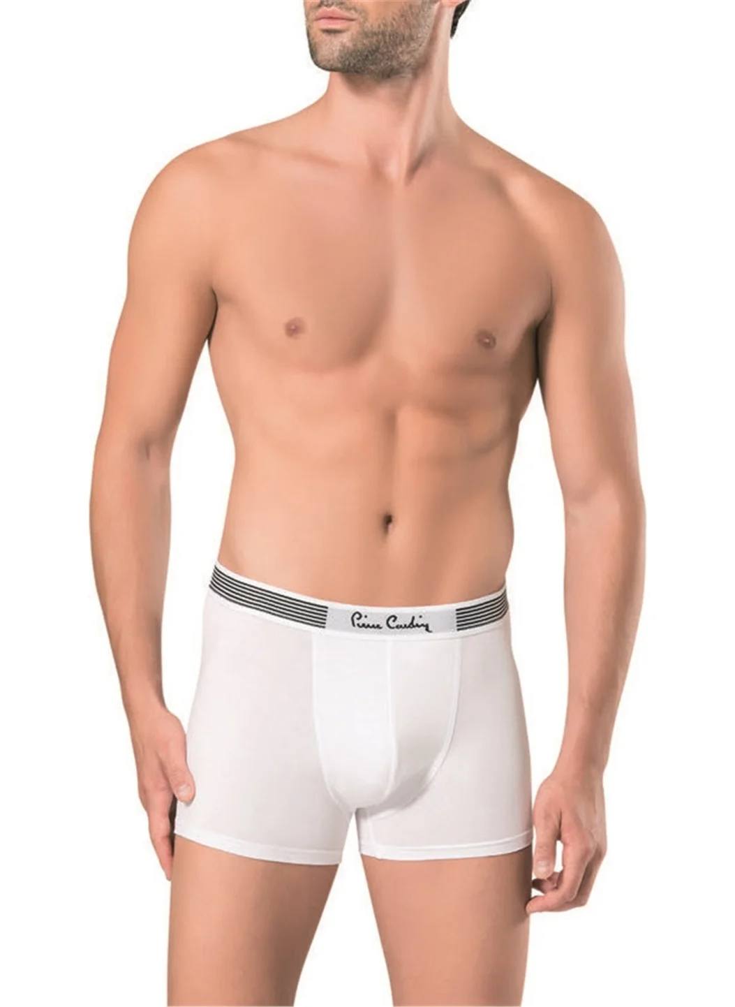 بيير كاردان 330 Men's Modal Boxer-White