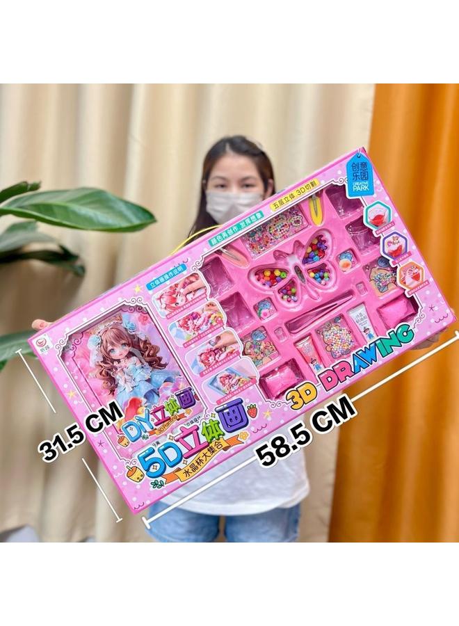 Bluejw Children's High-value Hand Book Cute Cartoon Quiet Book Creative Notebook Gift Suit Organization Wholesale - Image 1