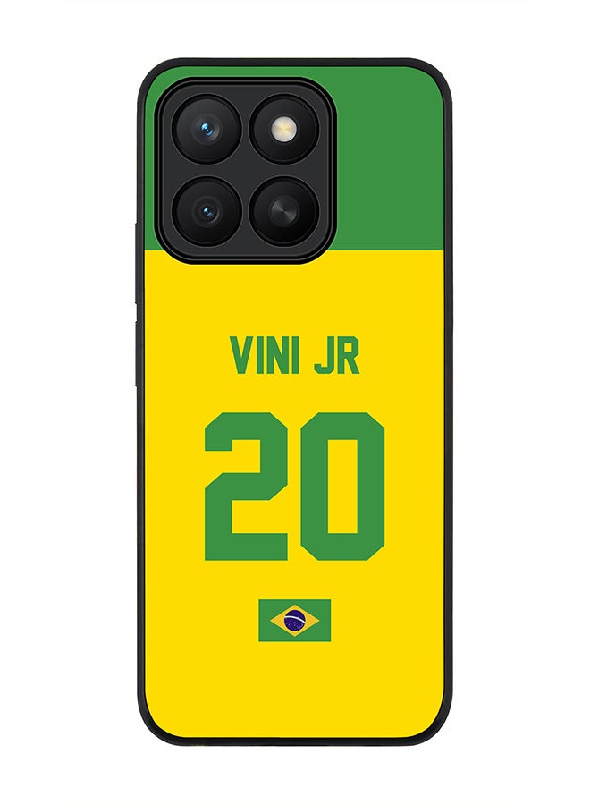 Stylizedd For Honor X8c Case,Slim fit Camera Protection, Shockproof Thin Phone cover  - Football - Brazil,  Vini Jr