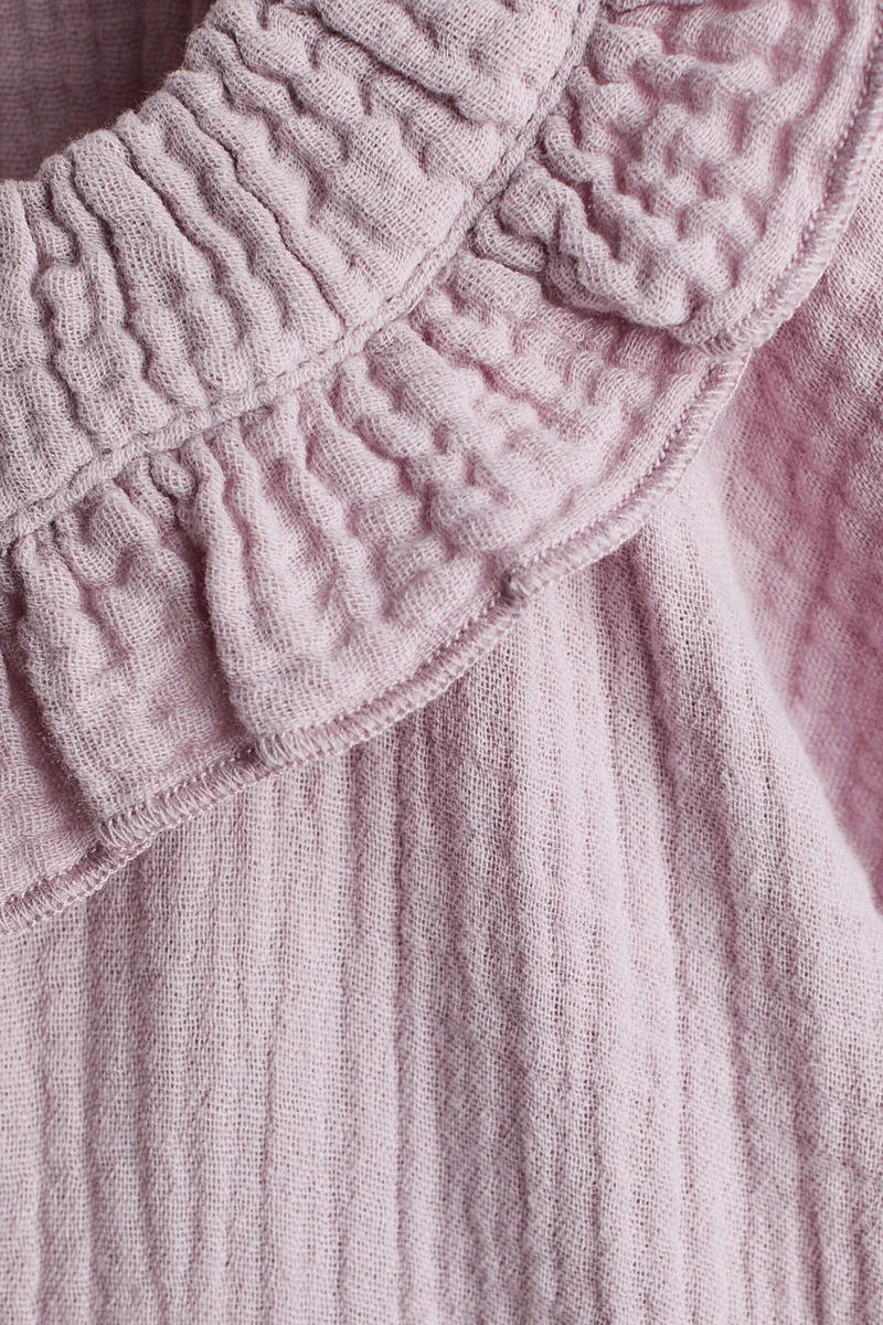 H&M Cotton muslin dress
