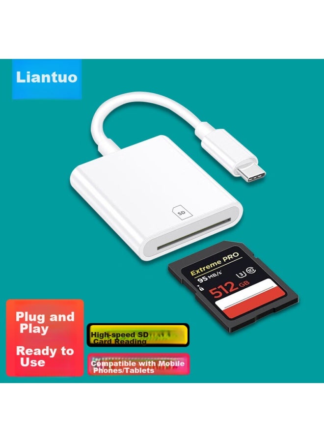 Linkstone Type-c Apple 15/16 Card Reader, Usb-c Multifunctional Sd Otg Card Reader, Suitable For Dash Cams, Dslr, Surveillance, Mobile Phones, Cameras, Memory Card Storage - Image 3