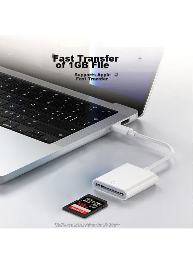 Linkstone Type-c Apple 15/16 Card Reader, Usb-c Multifunctional Sd Otg Card Reader, Suitable For Dash Cams, Dslr, Surveillance, Mobile Phones, Cameras, Memory Card Storage - Image 1