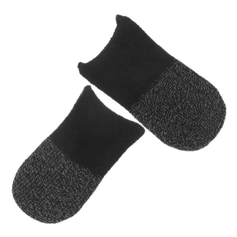 10 Pairs Gaming Finger Sleeves Touchscreen Thumb Gloves Fiber Sweat Comfortable Responsive - Image 2