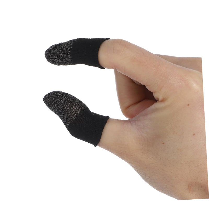 10 Pairs Gaming Finger Sleeves Touchscreen Thumb Gloves Fiber Sweat Comfortable Responsive - Image 5