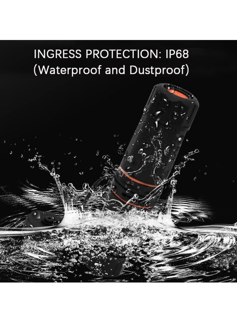 erorex 5PCS Shielded RJ45 CAT6A Waterproof Connector IP68 Cat5/5e/6 8P8C Ethernet LAN Cable Coupler Female to Female Outdoor Network Adapter with Waterproof Dustproof Cap Cover for Outdoor Network  - Image 3