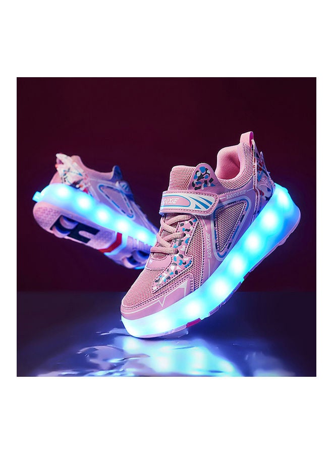 Kidle Rechargeable Roller Skate Shoes With LED Light And Accessories - Image 2