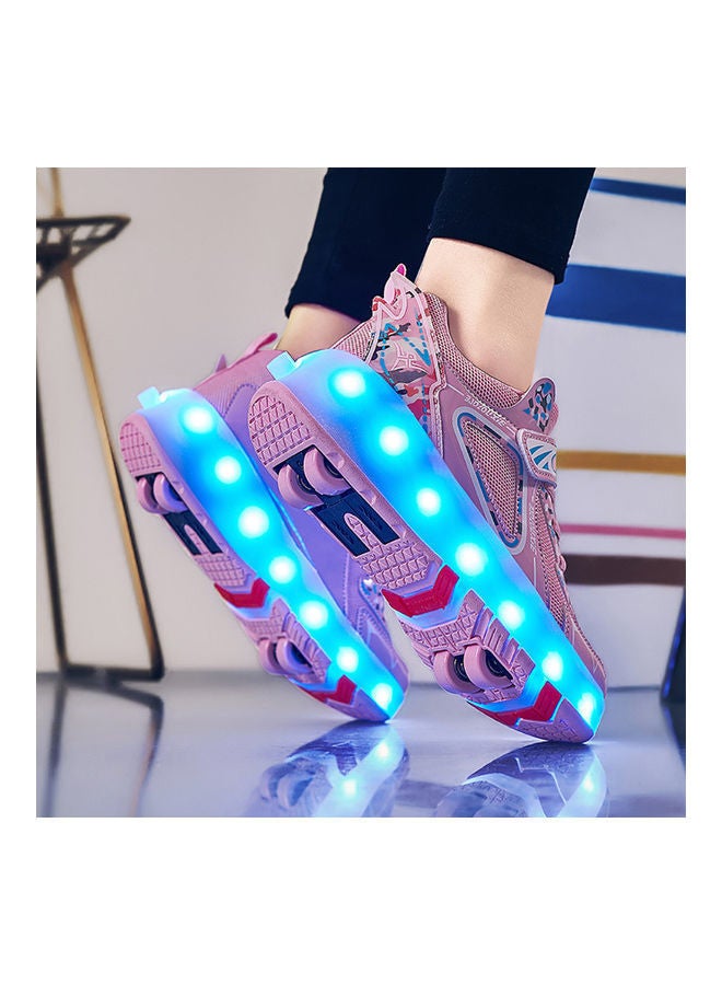 Kidle Rechargeable Roller Skate Shoes With LED Light And Accessories - Image 4