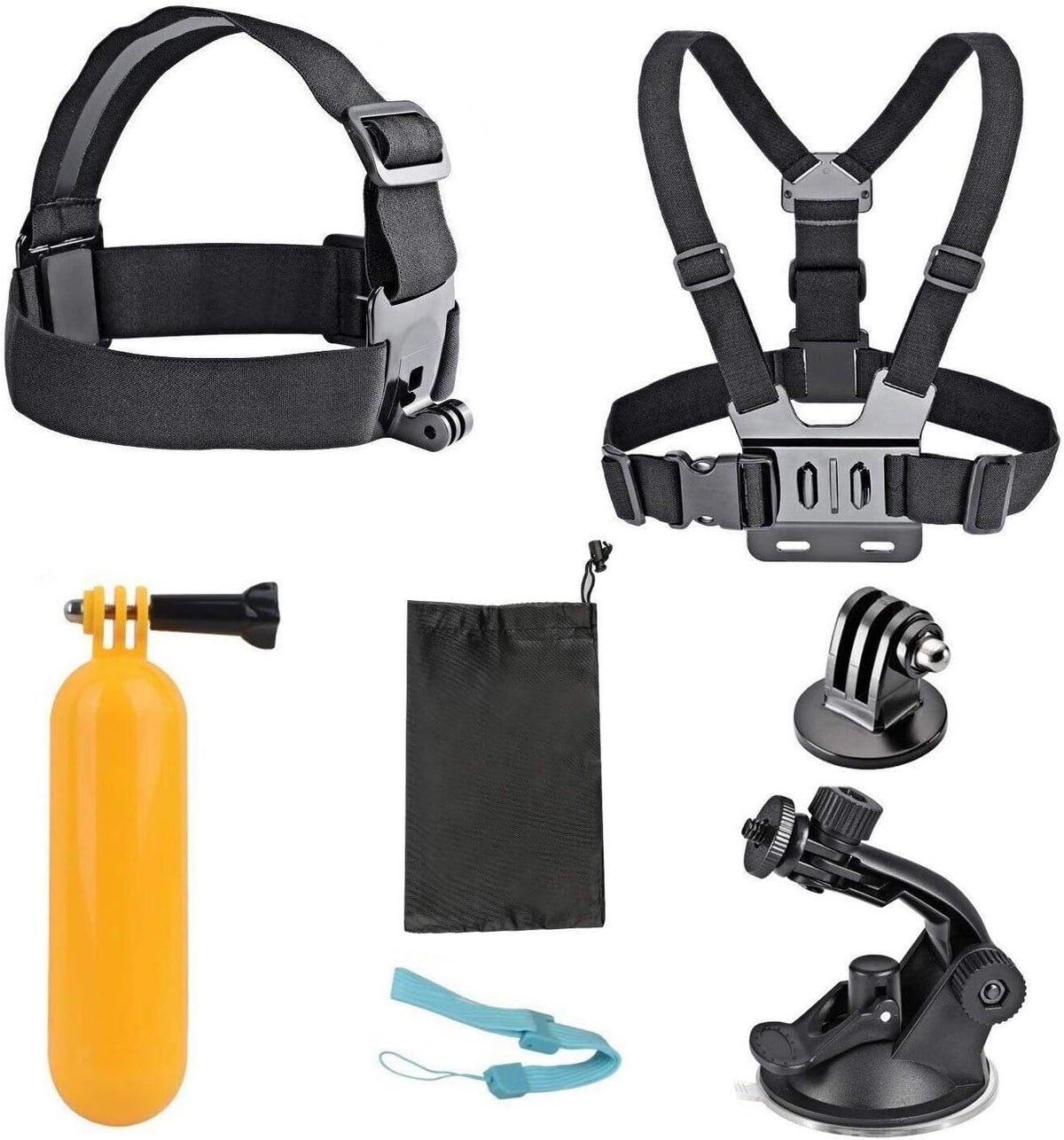 Akaso Akaso 7 In 1 Outdoor Sports Action Camera Accessories Mount Kit Z7F1B0F9967830CF37325Z
