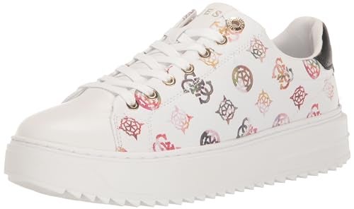 GUESS Women's DENESA Sneaker, Floral Multi 140, 9.5 - Image 4
