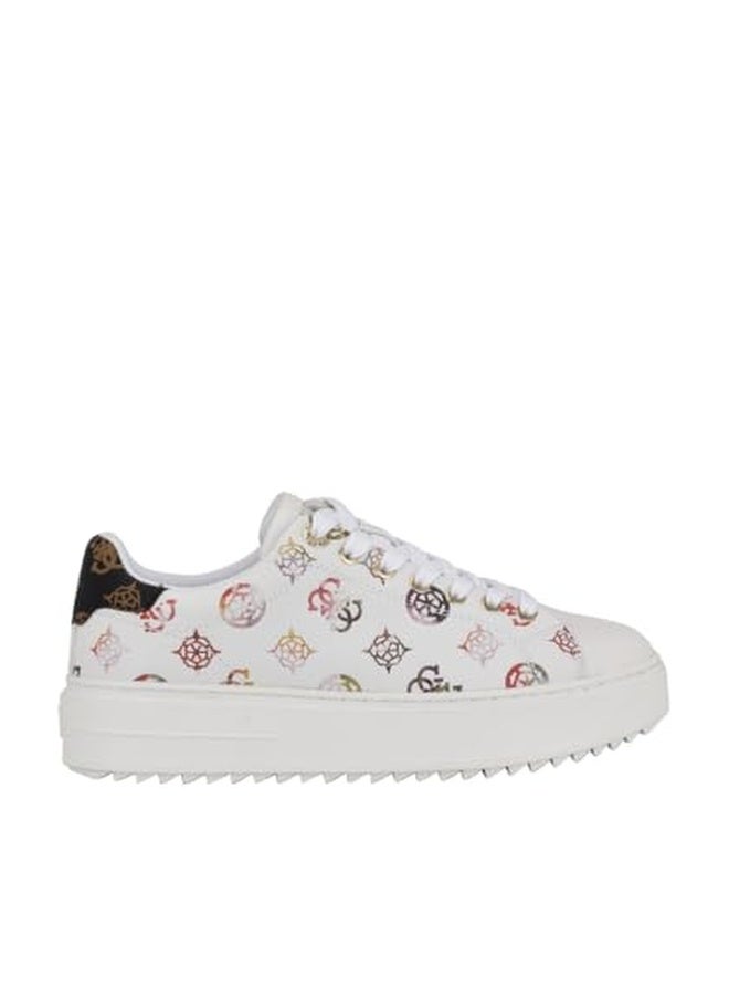 GUESS Women's DENESA Sneaker, Floral Multi 140, 9.5 - Image 1